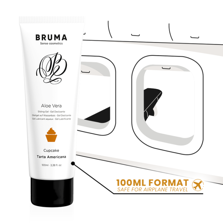 Bruma - Aloe Vera Gleitgel Cupcake-Geschmack 100 ml