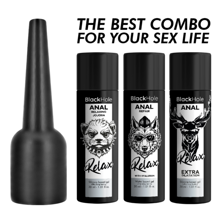 Black Hole - Aplicador de Lubricante Anal Talla s 30 ml