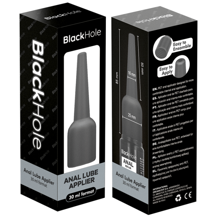 Black Hole - Aplicador de Lubricante Anal Talla s 30 ml