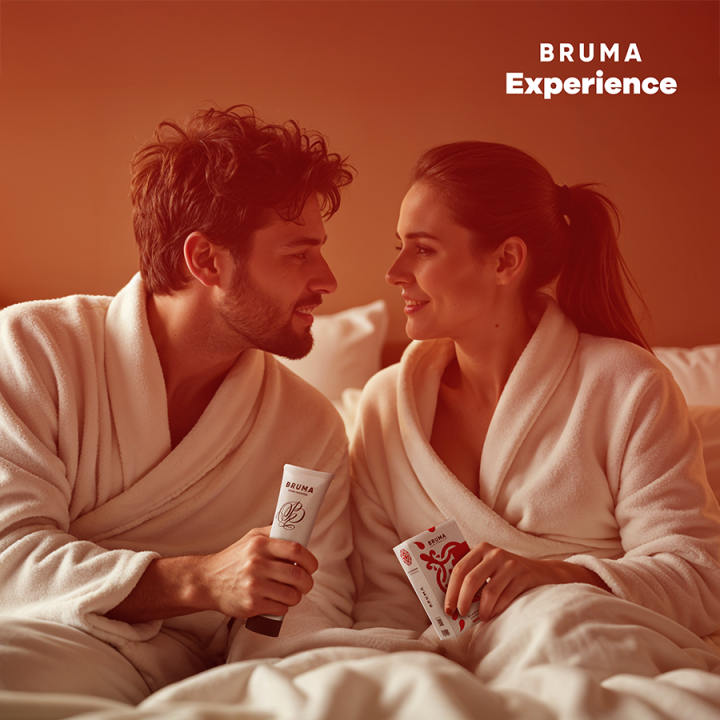 Bruma Xperience - Süsse Erdbeere Versuchungsset Mit Orgasmusverstärker