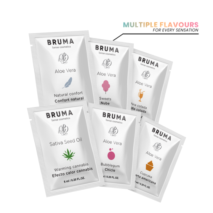 Bruma - Gel Glissant à l''Aloe Vera Saveur Bonbons 6 ml