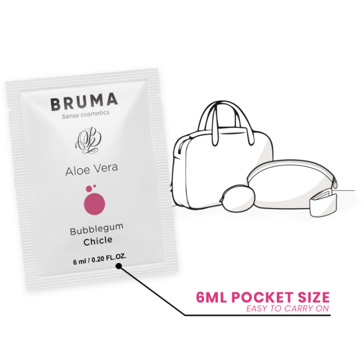 Bruma - Gel Glissant Aloe Vera Saveur Bubblegum 6 ml