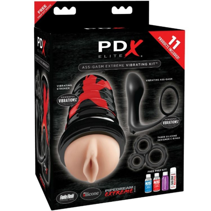 Pdx Elite - Kit de Exploso Ass-Gasm Vagina Design