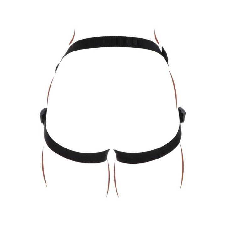 Get Real - Imbragatura in Pizzo Con Cinturino Viola