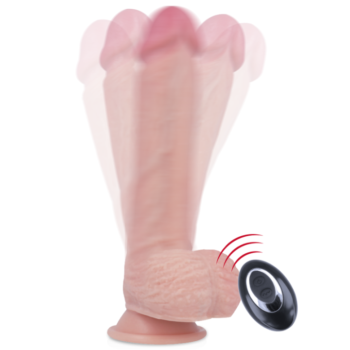 Rockarmy - Harnais + Vibrateur Silicone Liquide Premium Télécommande Apache 20.5 cm -o- 4.62 cm