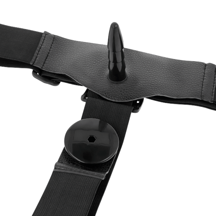 Harness Attraction - Harris Double Penetraci n With Vibration 18 cm -o- 3.5 cm