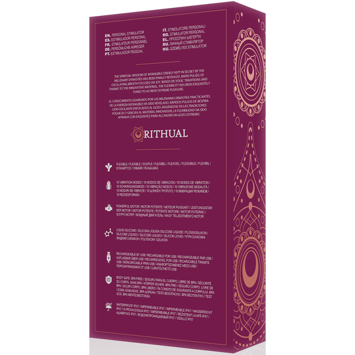 Rithual - Stimolatore e Kriya g-Point Ricaricabile Orchidea