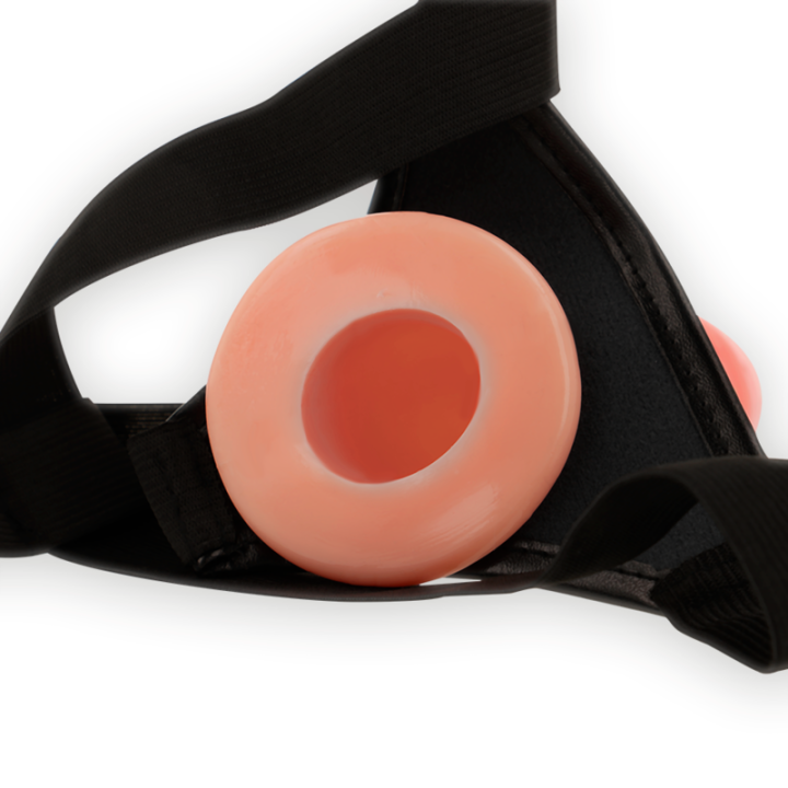 Intense - Hollow Harness With Dildo 18 x 3.5 cm