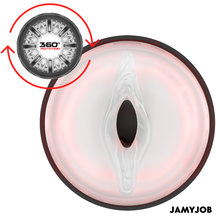 Jamyjob - Masturbador Automático de Vagina Cyclone 10 Modos de Rotação e Impulso