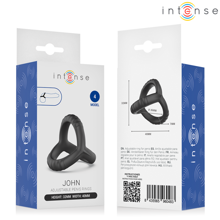 Intense - John Anillo Triple Ajustable Modelo 4