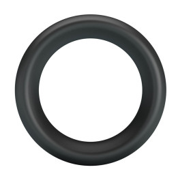 Crazy Bull - Elio Anneau Pénal en Silicone Noir