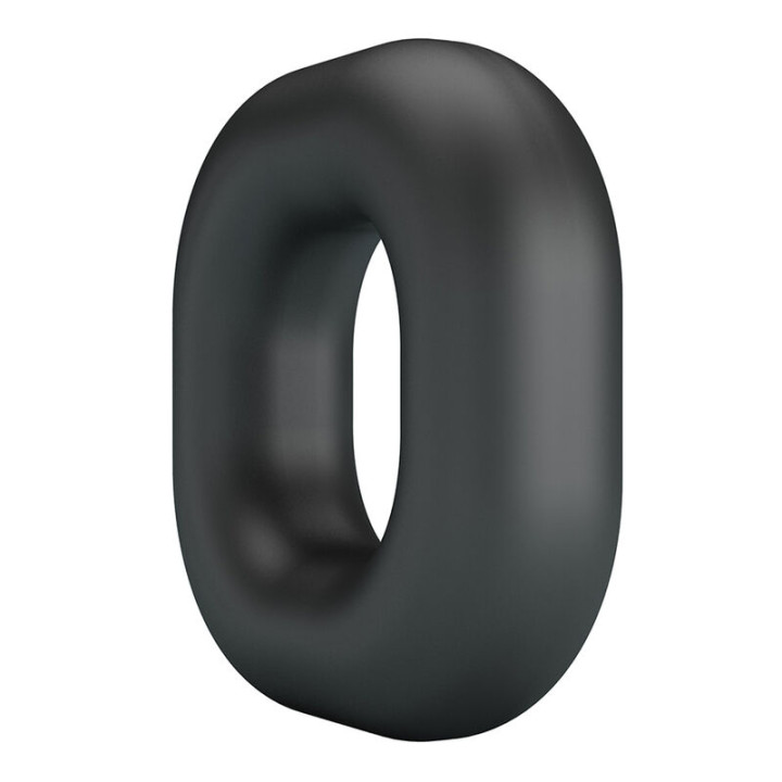Crazy Bull - Anello Per Pene Walden in Silicone Super Morbido Nero