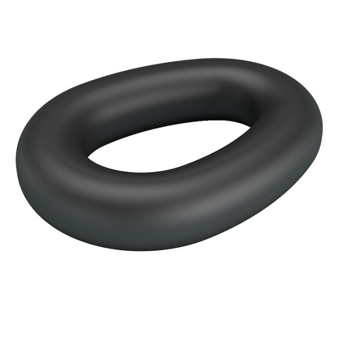 Crazy Bull - Vesper Super Soft Silicone Cock Ring Black