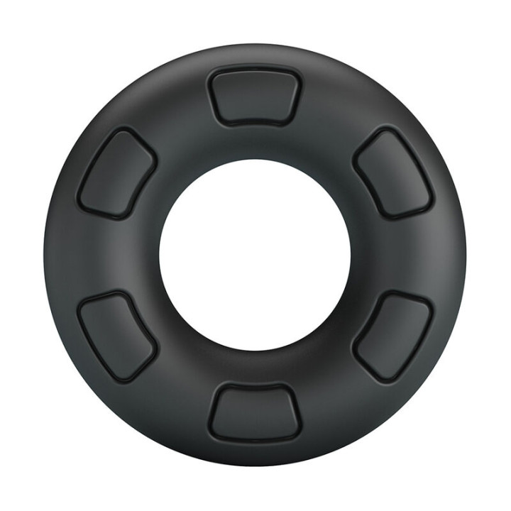 Crazy Bull - Bertram Super Soft Silicone Cock Ring Black