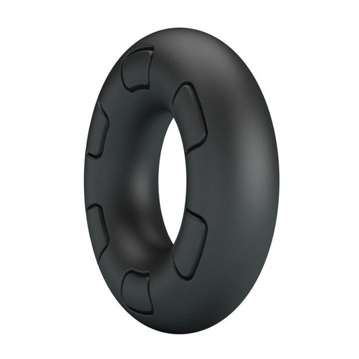 Crazy Bull - Bertram Super Soft Silicone Cock Ring Black
