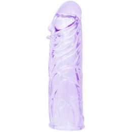 Baile - Capa Lilac Para o Pénis em Silicone Adaptvel 13 cm