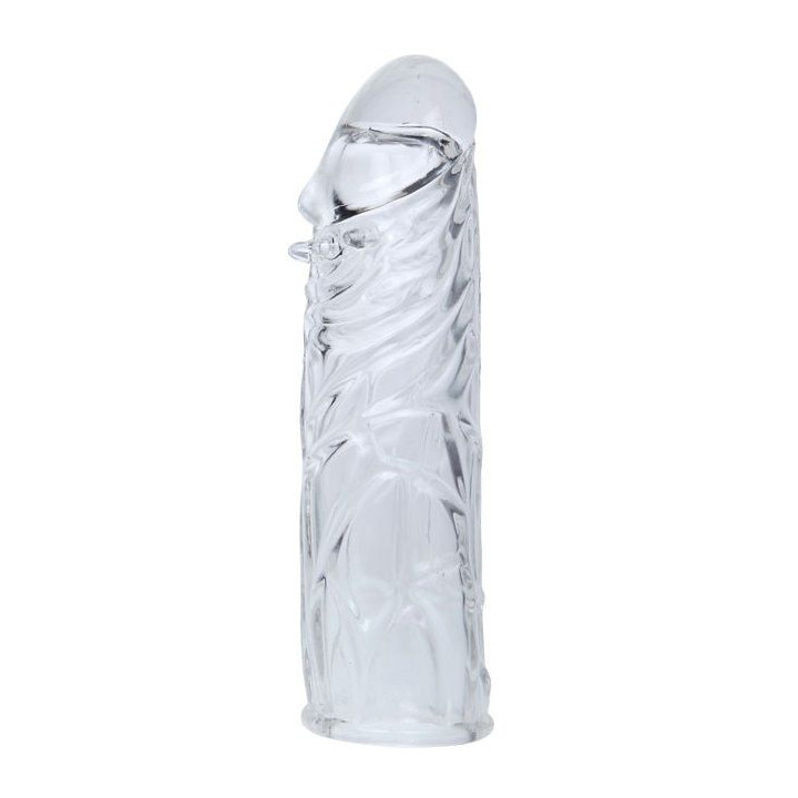 Baile - Housse de Pénis en Silicone Stimulante Rose 13 cm