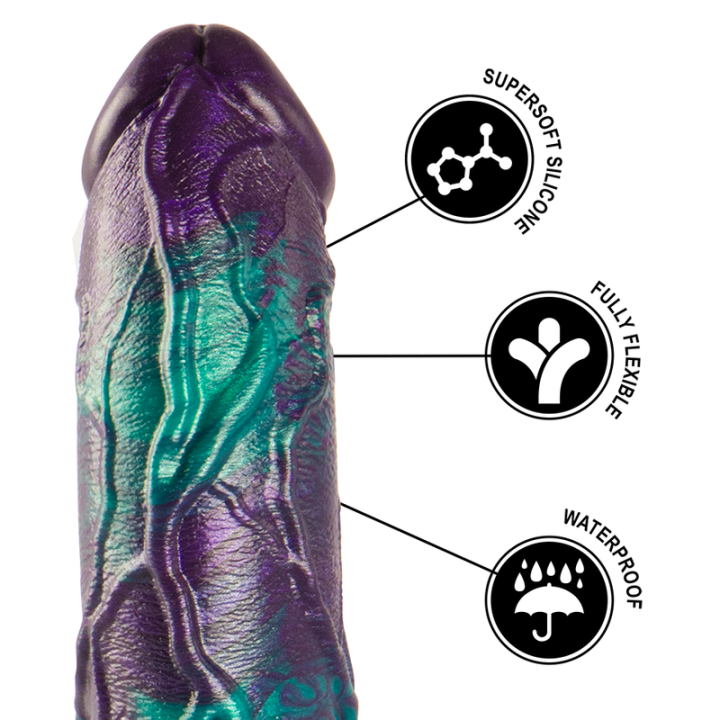 Epic - Dildo Basilisco Doppio Piacere Scamuto Grande Taglia