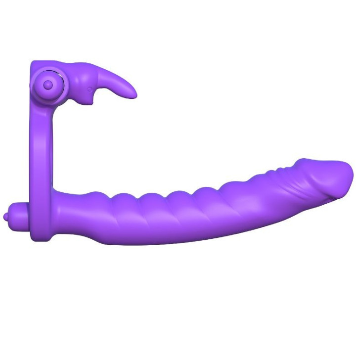 Fantasy c-Ringz - Silikon Doppelvibratorkaninchen