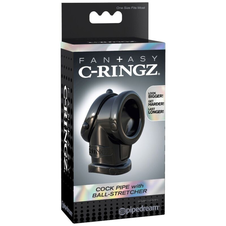 Fantasy c-Ringz - Cock Pipe With Ball Strech