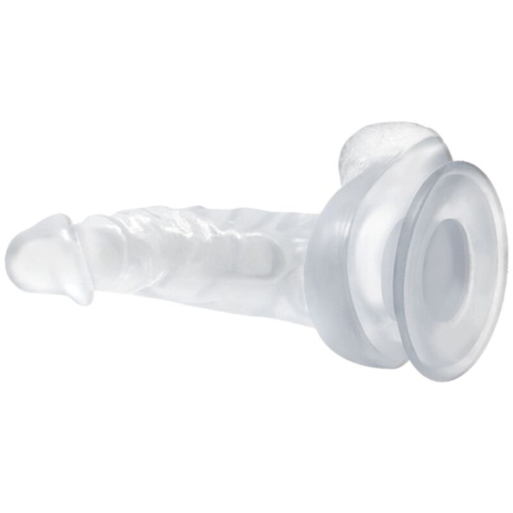 Baile - Dildo Realistico Con Ventosa e Testicoli 16.7 cm Trasparente