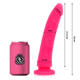 Delta Club - Toys Gode Médical Rose en Silicone 23 cm -o- 4.5 cm