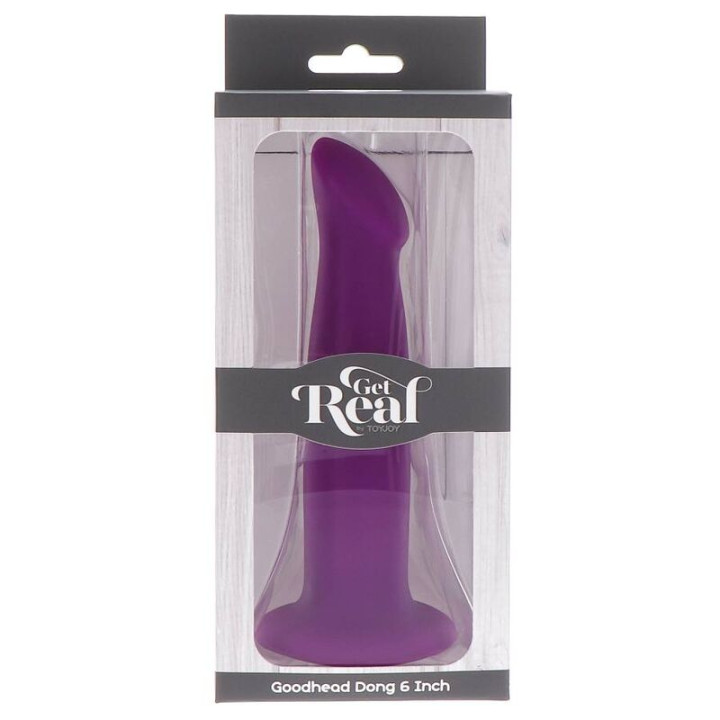 Get Real - Goodhead Dong 12 cm Purple