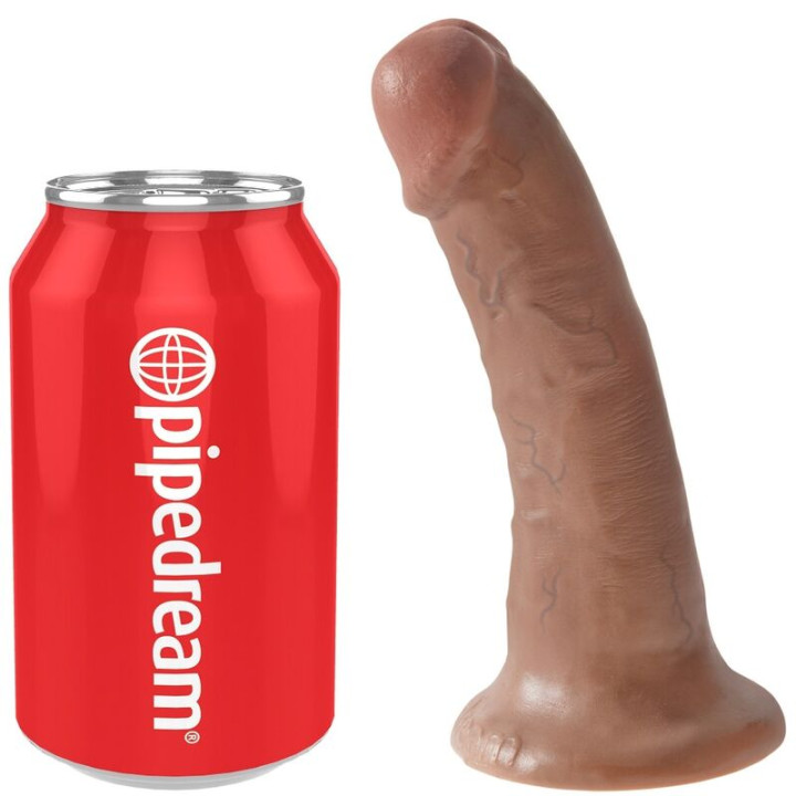 King Cock - Pênis Realístico 15 cm Caramelo