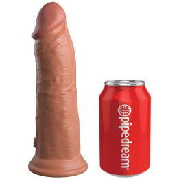 King Cock - Elite Dildo Realistico in Silicone 20.3 cm Caramel