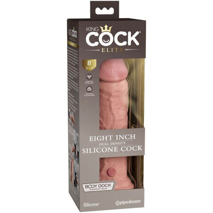 King Cock - Elite Dildo Silicone Realista 20.3 cm