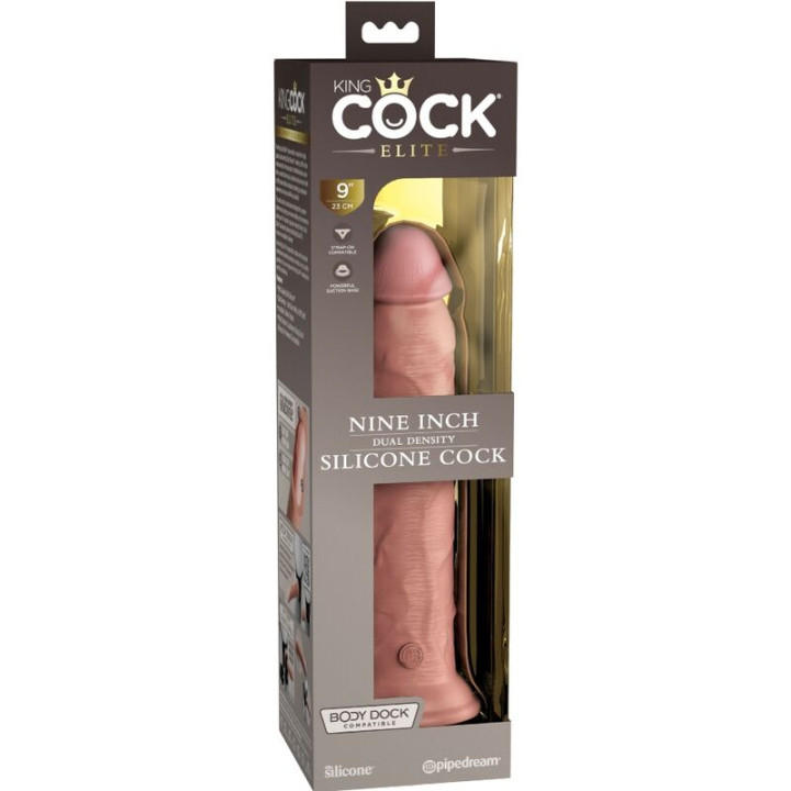 King Cock - Elite Realistyczny Silikonowy Dildo 23 cm