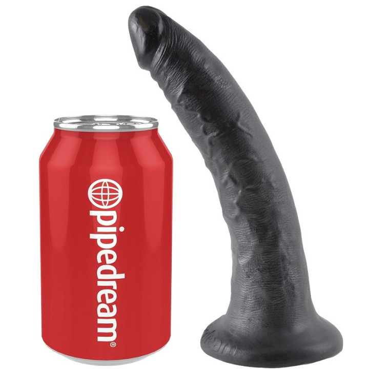 King Cock - Gode Noir 17.8 cm