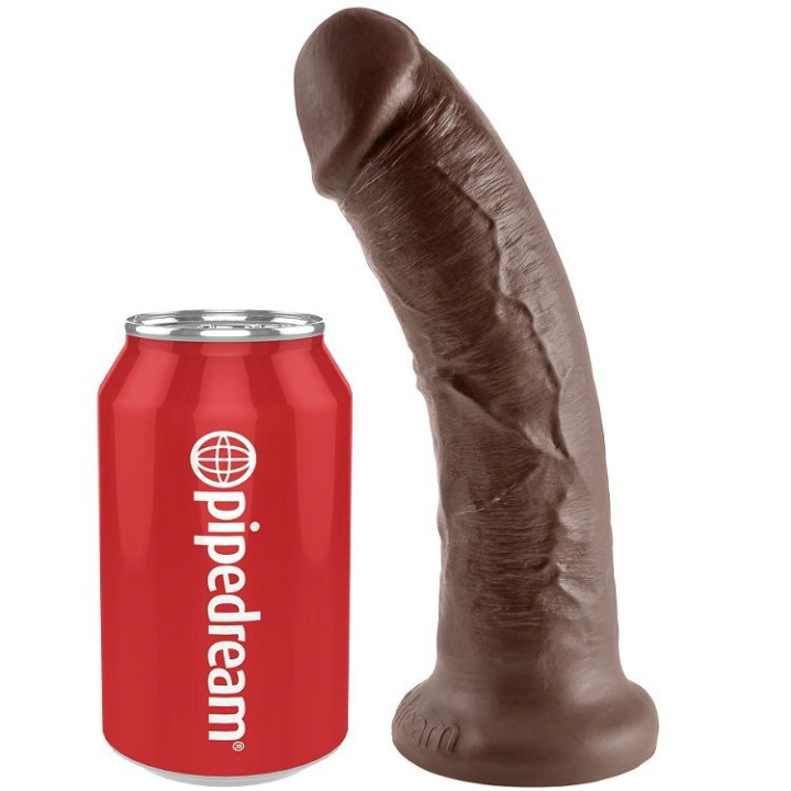 King Cock - 8 Dildo Brazowych 20,3 cm