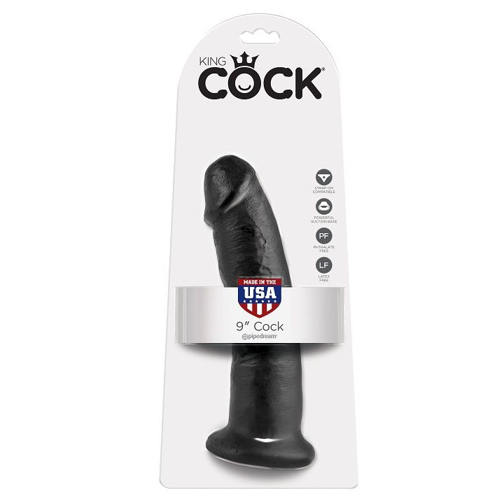 King Cock - 9 Gode Noir 22.9 cm