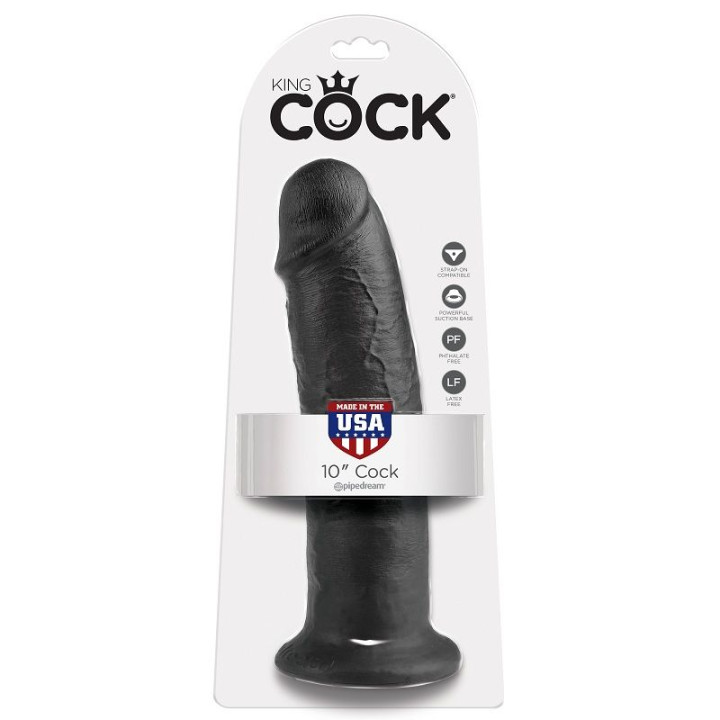 King Cock - Gode Noir 25 cm