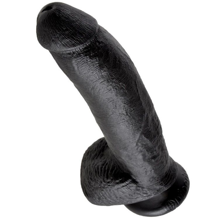 King Cock - Pene Realistico Negro 22.9 cm