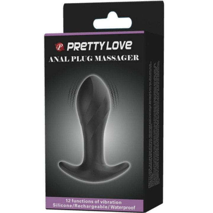 Pretty Love - Vibrateur Anal Noir