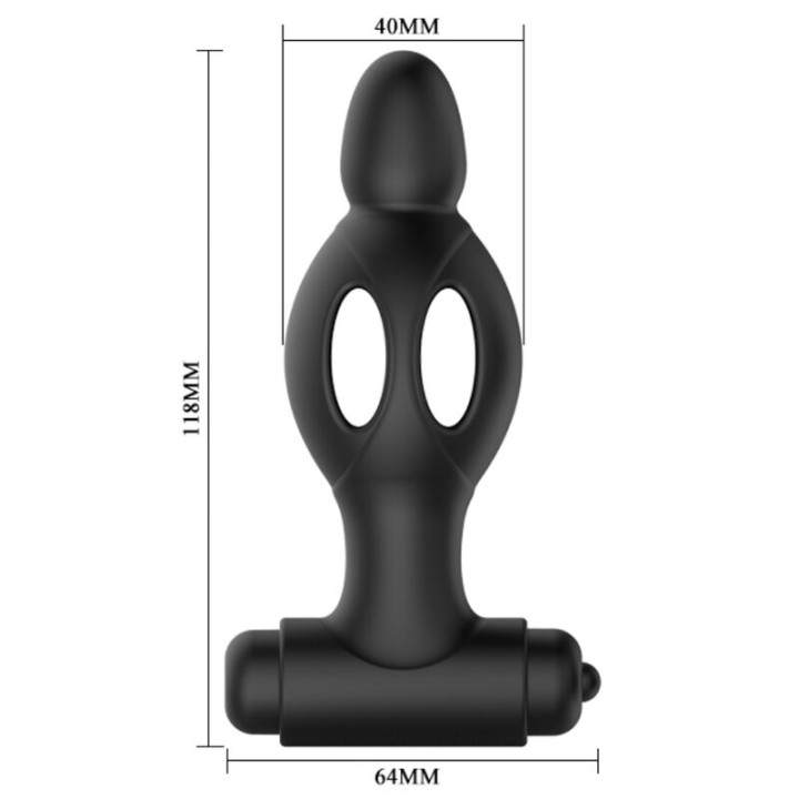 Mr Play - Silikon Analsplug Mit Vibration