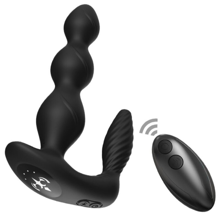 Armony - Manfun Vibrateur & Stimulateur Anal Plug Télécommande Noir