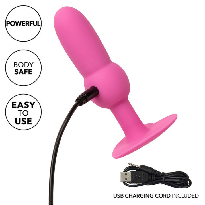 Calexotics - First Time Plug Anal Con Cuencas 10 Vibraciones Rosa