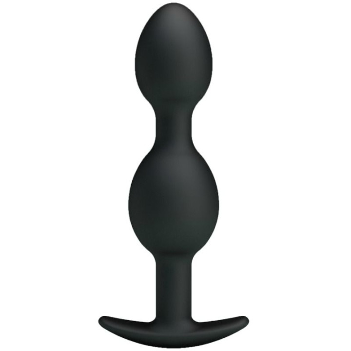 Pretty Love - Sfere Anali in Silicone 12.5 cm Nere
