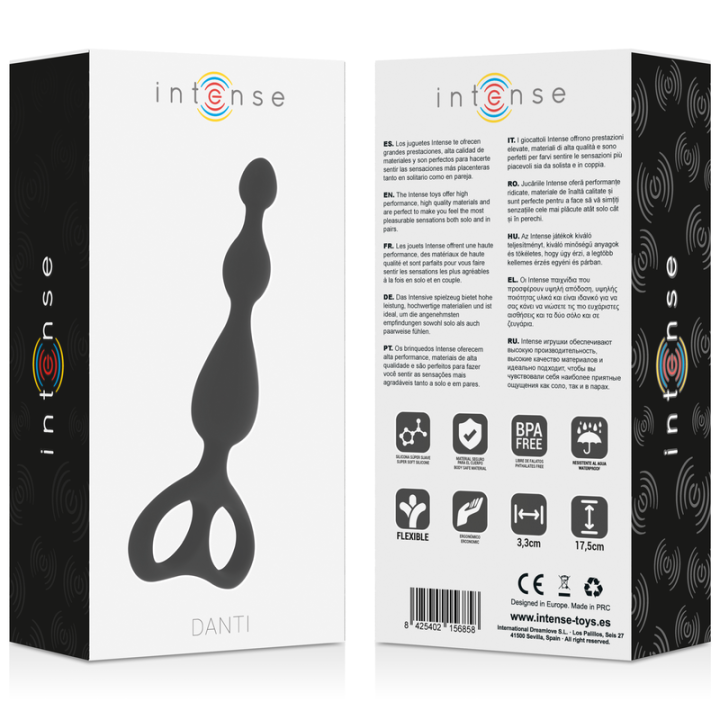 Intense - Czarny Anal Danti