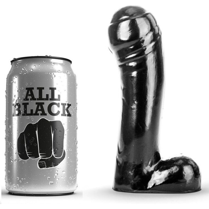 All Black - Dildo Black 15 cm