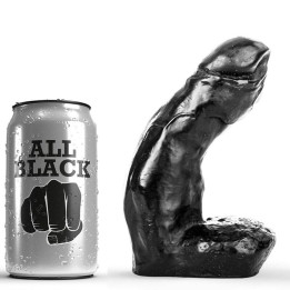 All Black - Realistyczne Dildo 15 cm