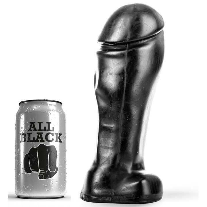 All Black - Dong 22 cm de Dedo Largo