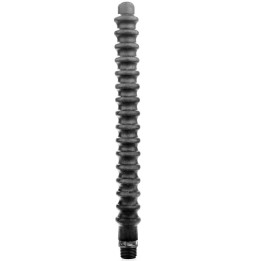 All Black - Douche Anal Mega Ripple Silicone 28,5 cm