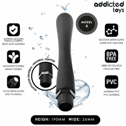 Addicted Toys - Anal Cleaner With Universal Adapter Model 4