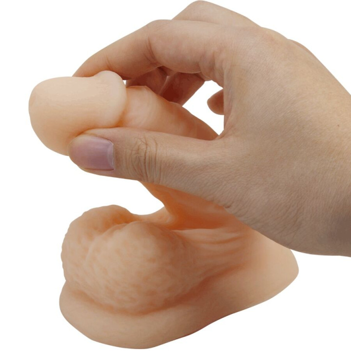 Pretty Love - Wildon Dildo Ultra Realista e Elástico 10 cm Natural