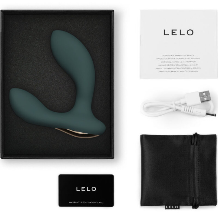 Lelo - Massagador de Próstata Verde Hugo 2