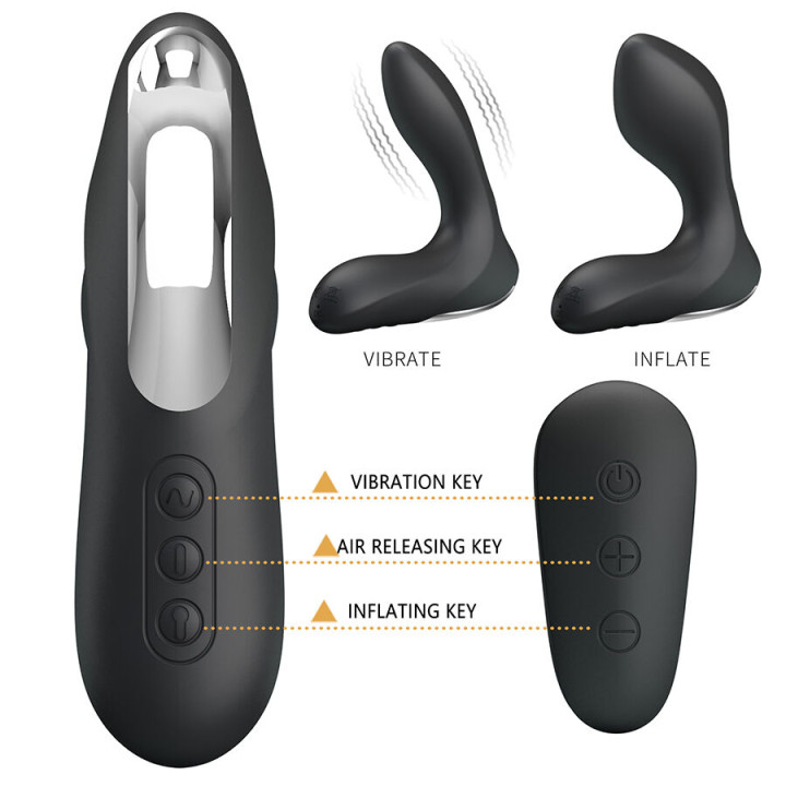 Mr Play - Masseur de Prostate Avec Télécommande à Vibrations